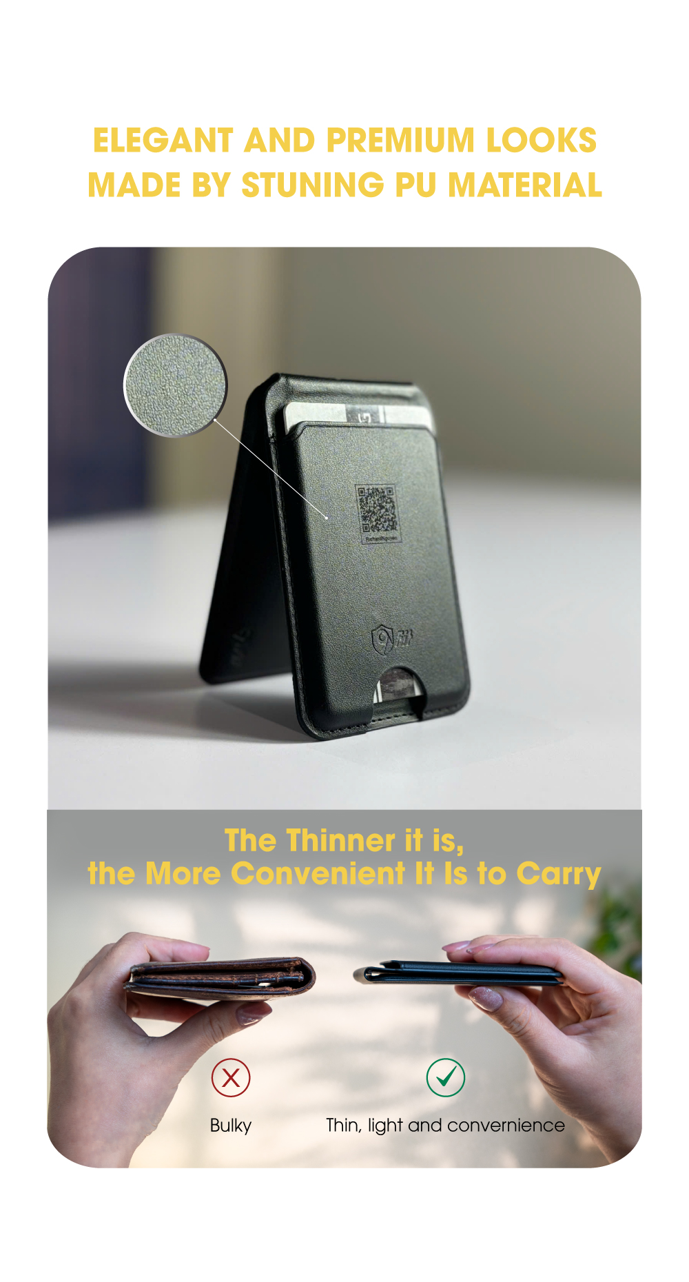 9Fit eBiz Mag Wallet Stand