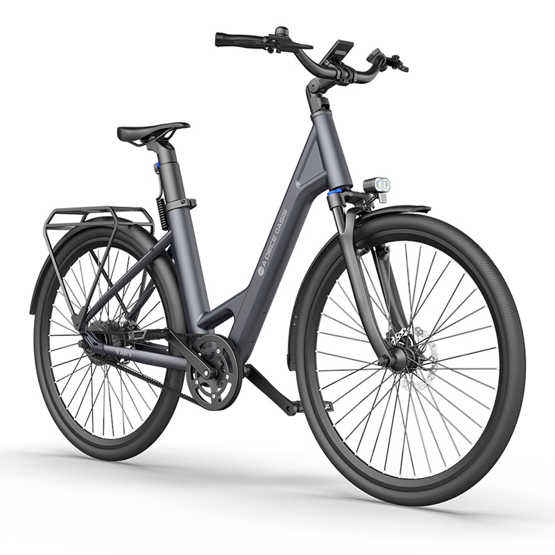 Xe đạp trợ lực điện ADO A28 Air màu Gray