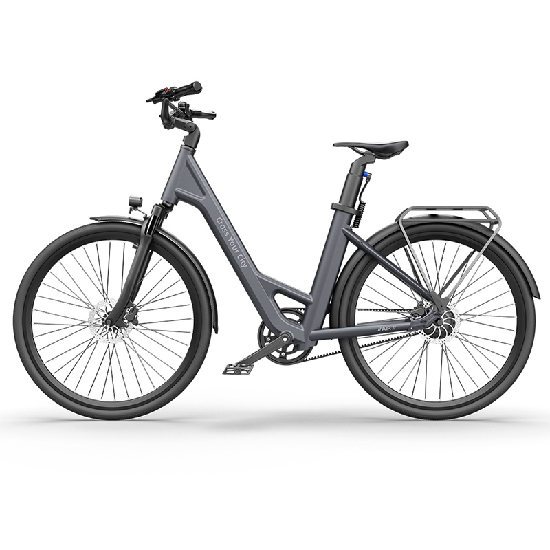 Xe đạp trợ lực điện ADO A28 Air màu Gray