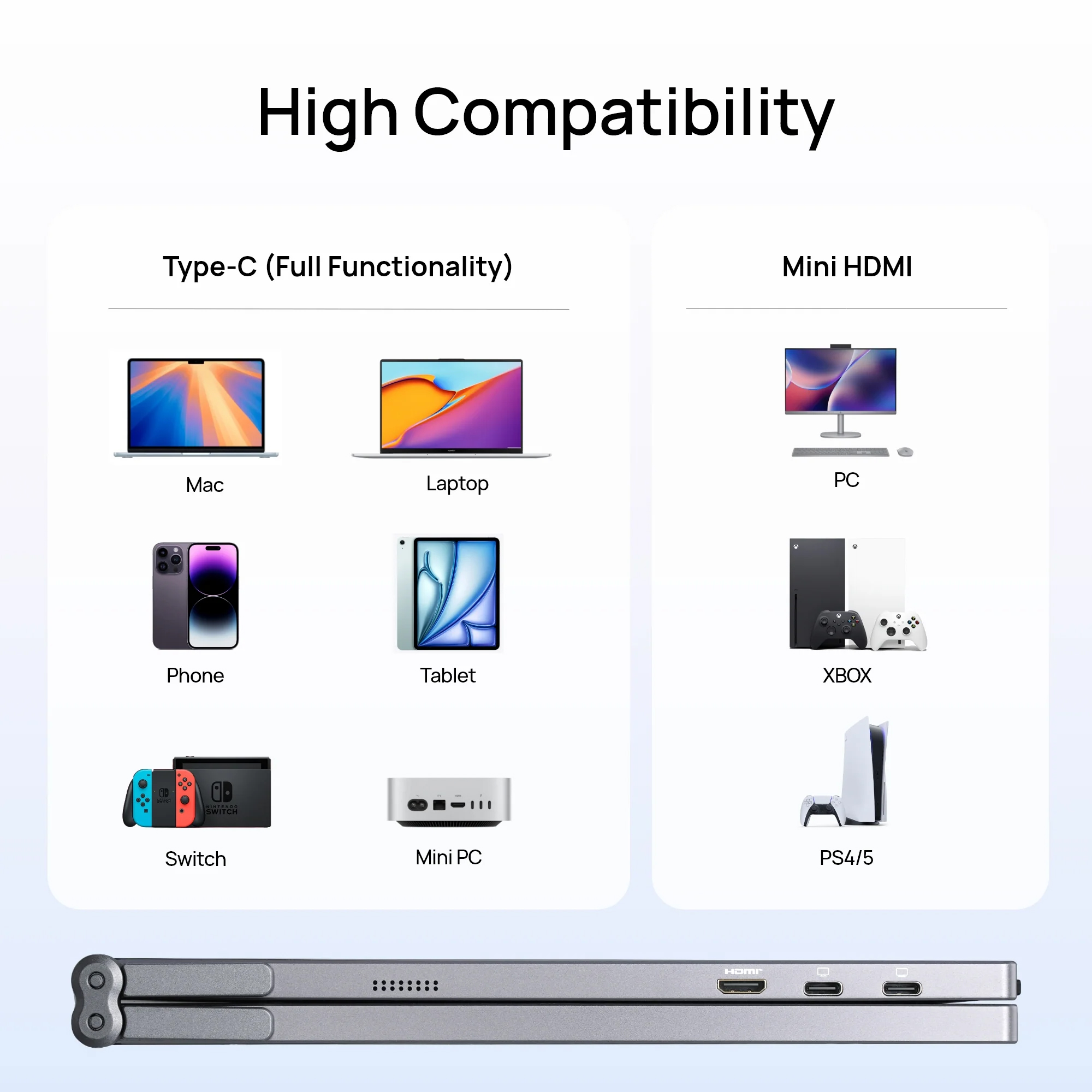 Màn hình di động Arzopa E1 Dual-Screen