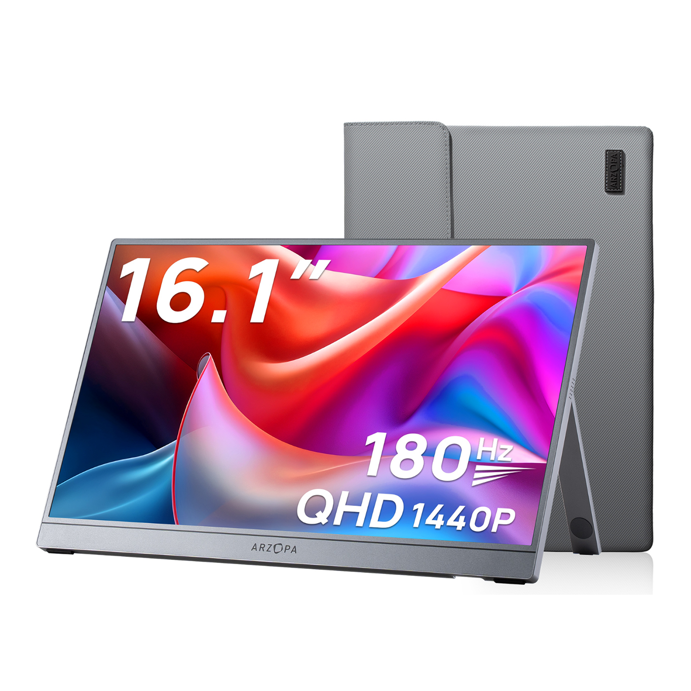 Màn hình Arzopa Z3FC Grey 16.1-inch 2.5K 180Hz