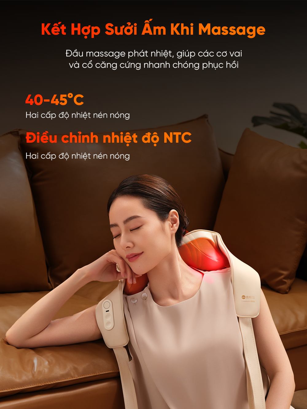 Máy massage cổ vai gáy Breo N6 Mini