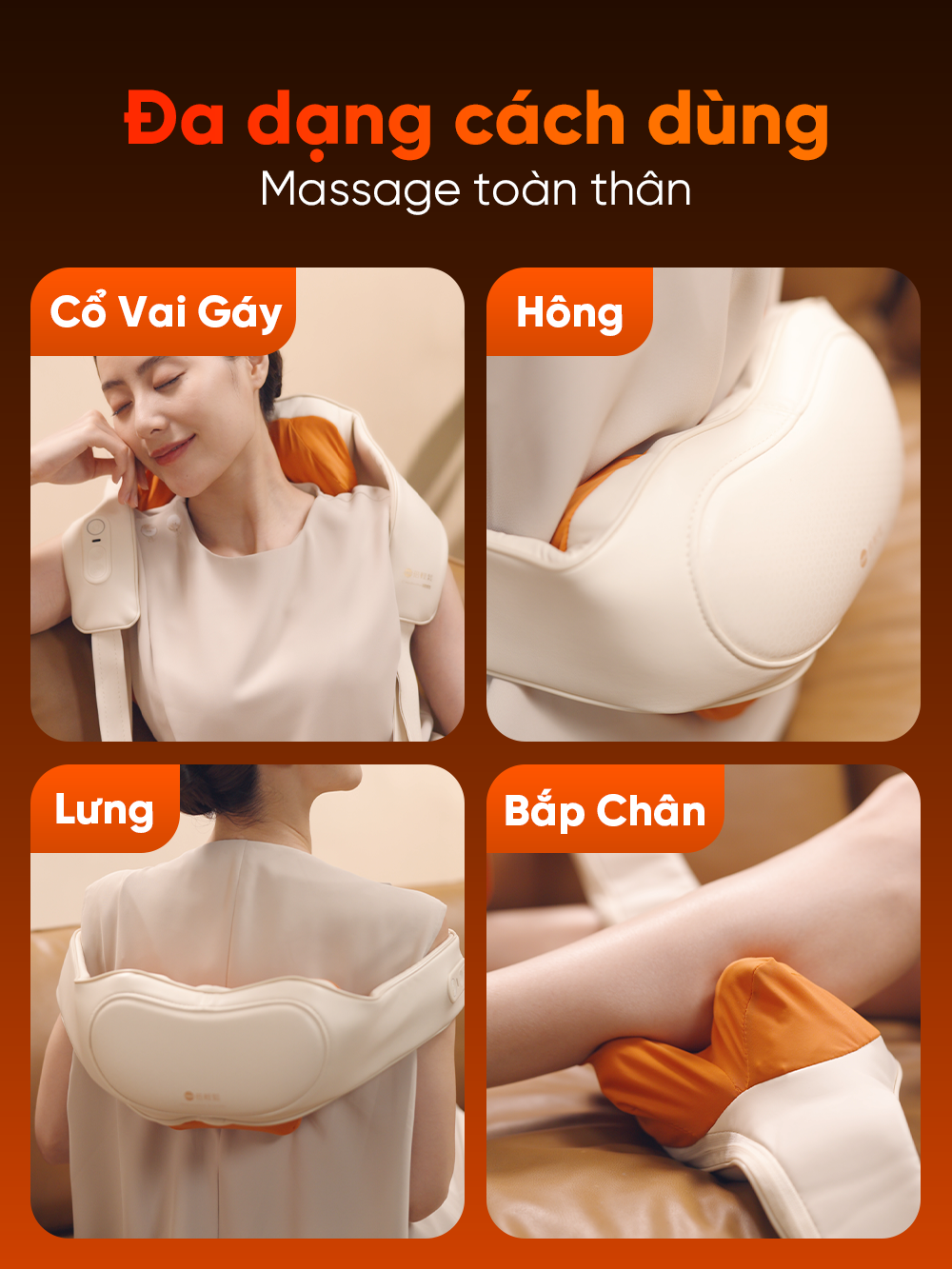 Máy massage cổ vai gáy Breo N6 Mini
