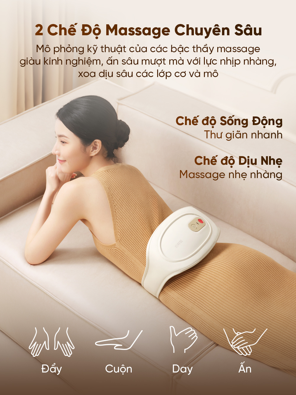 Máy massage lưng Breo P3