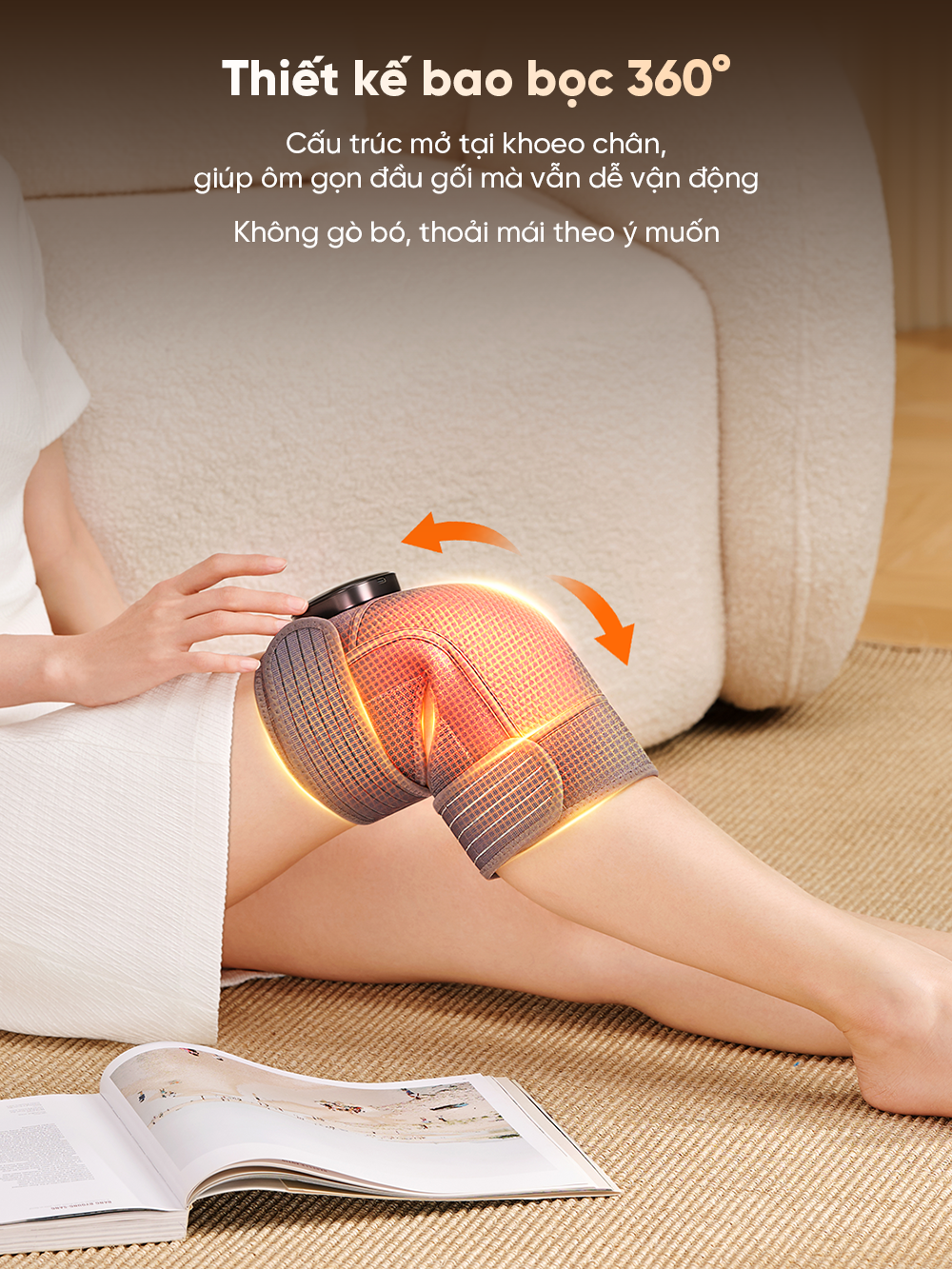 Máy massage đầu gối Breo X2