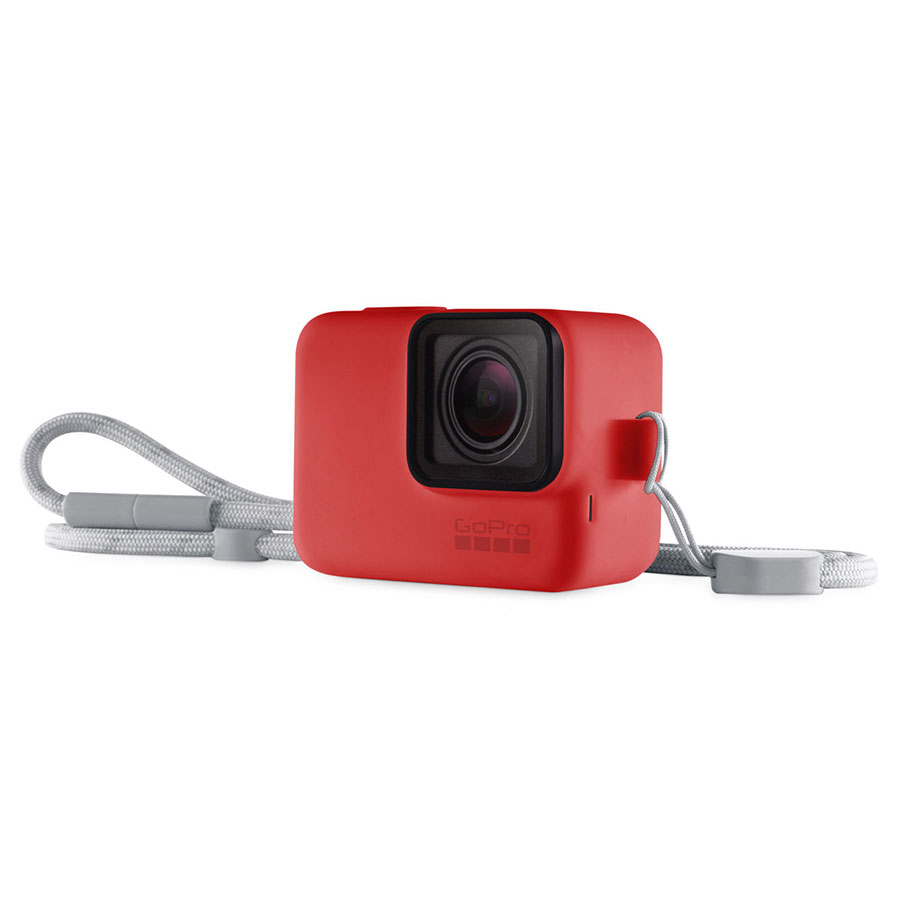 GoPro Sleeve & Lanyard Red