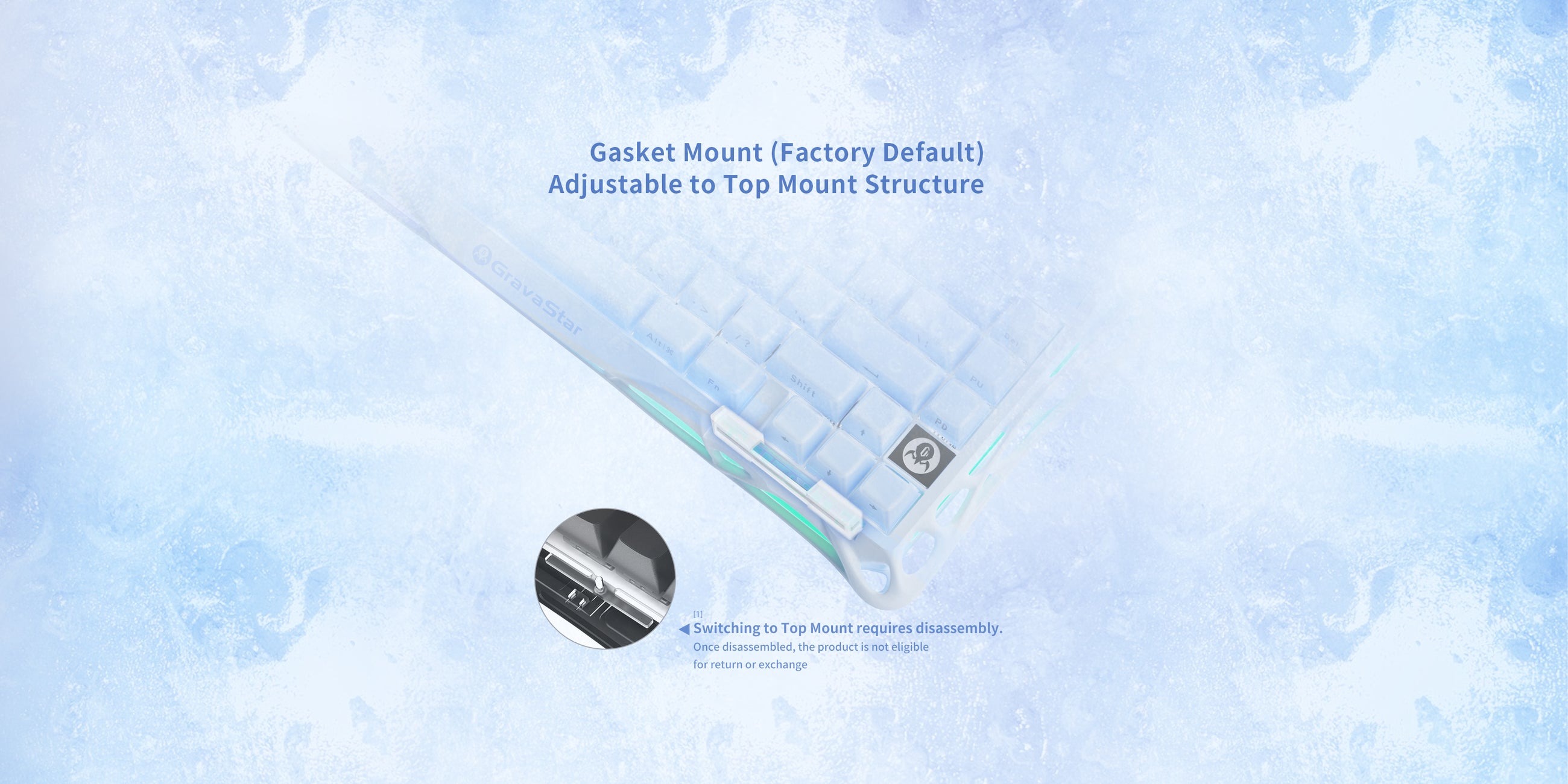 GravaStar K1 Ice Blue
