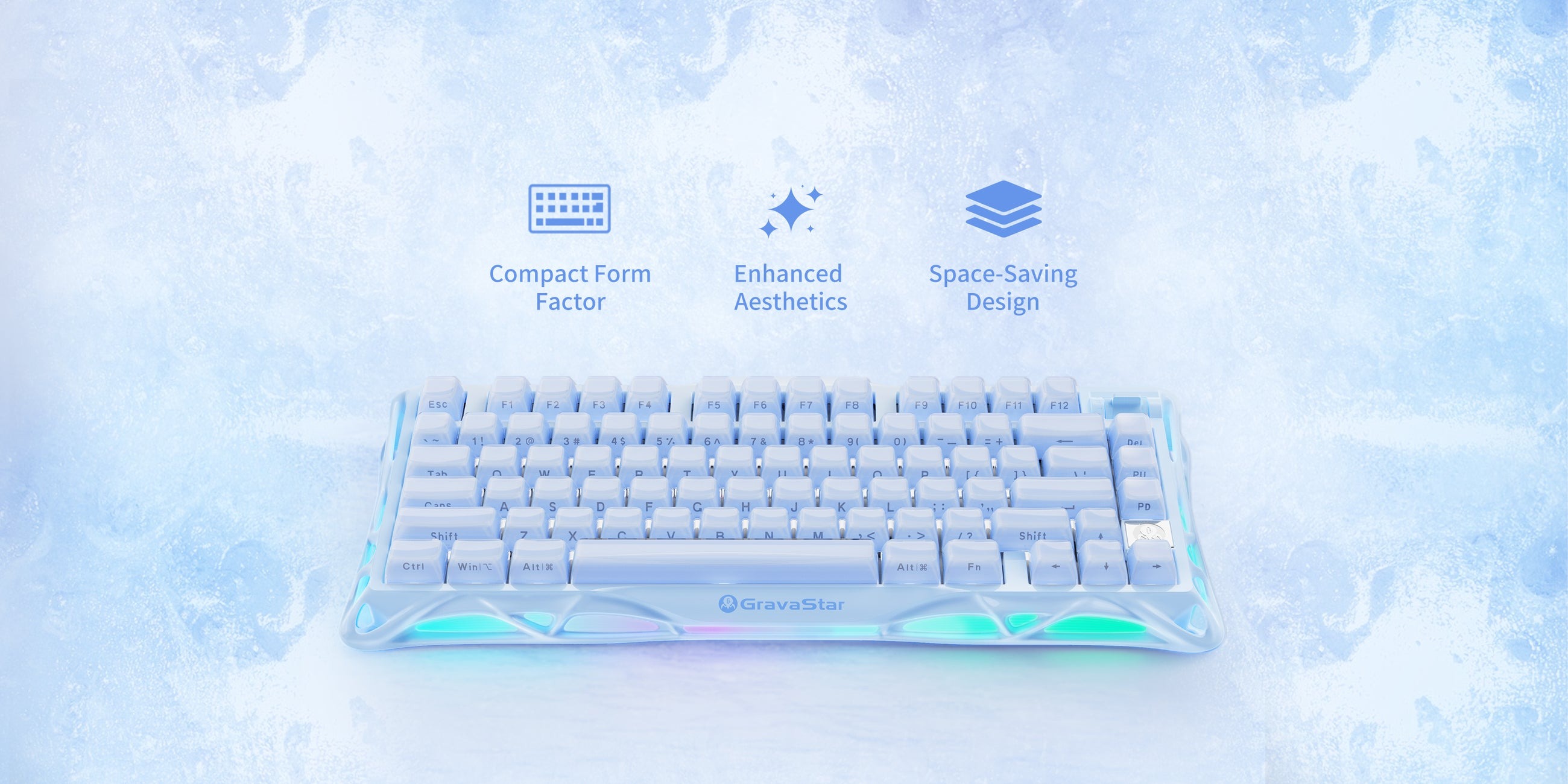 GravaStar K1 Ice Blue