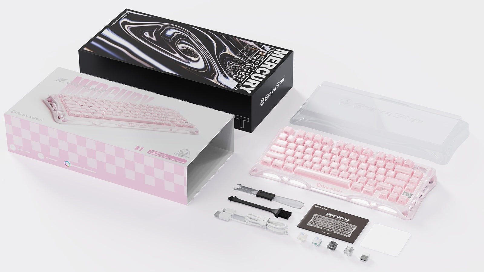 GravaStar K1 Sakura Pink