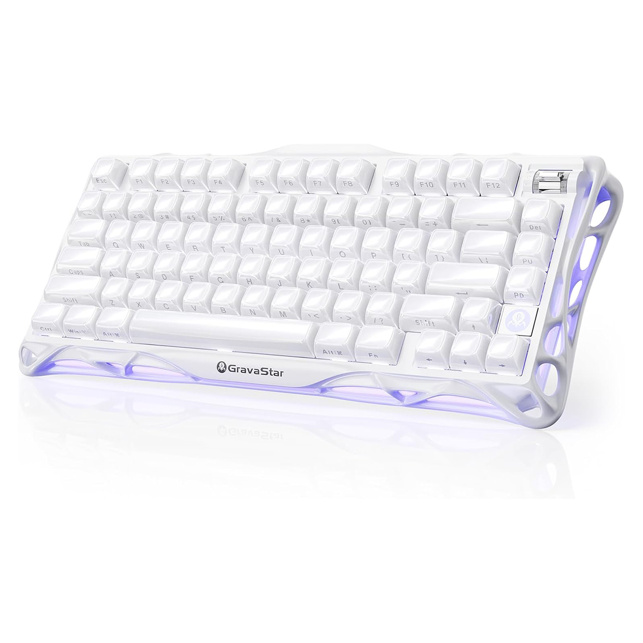 Bàn phím GravaStar Mercury K1 (Opaline White)