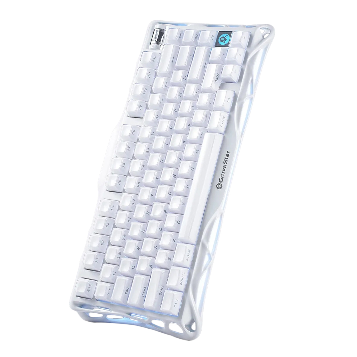 Bàn phím GravaStar Mercury K1 Opaline White