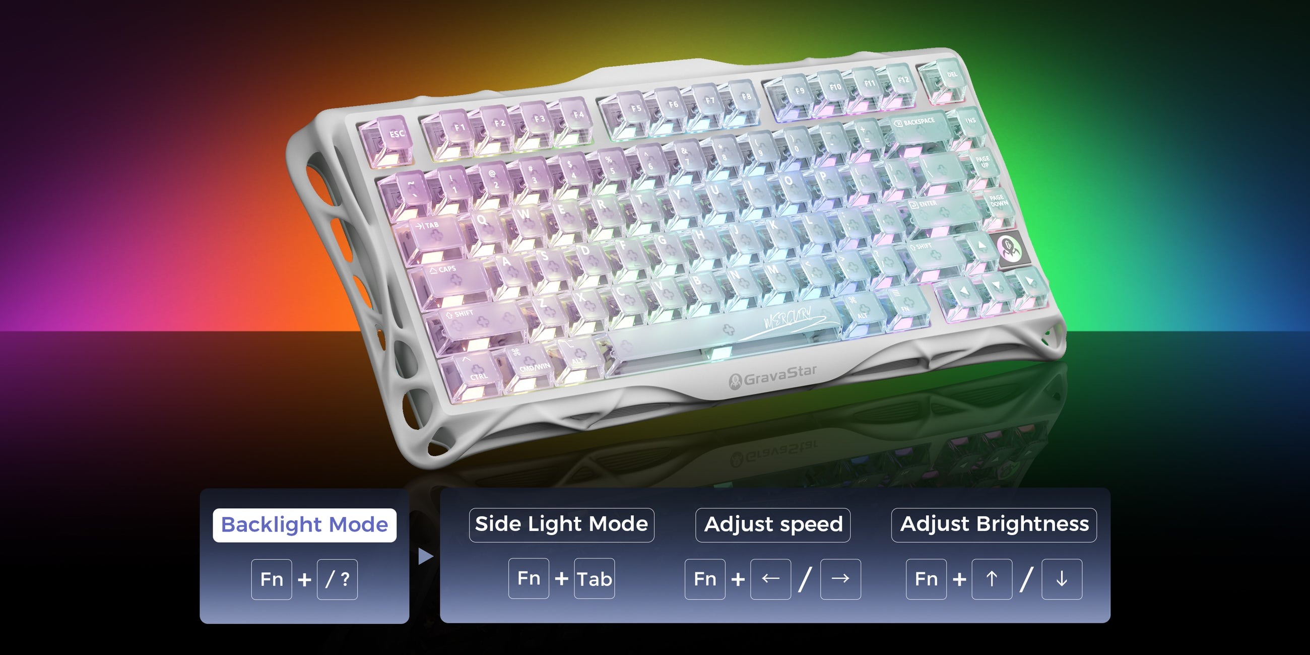GravaStar K1 Lite Crystal Aurora