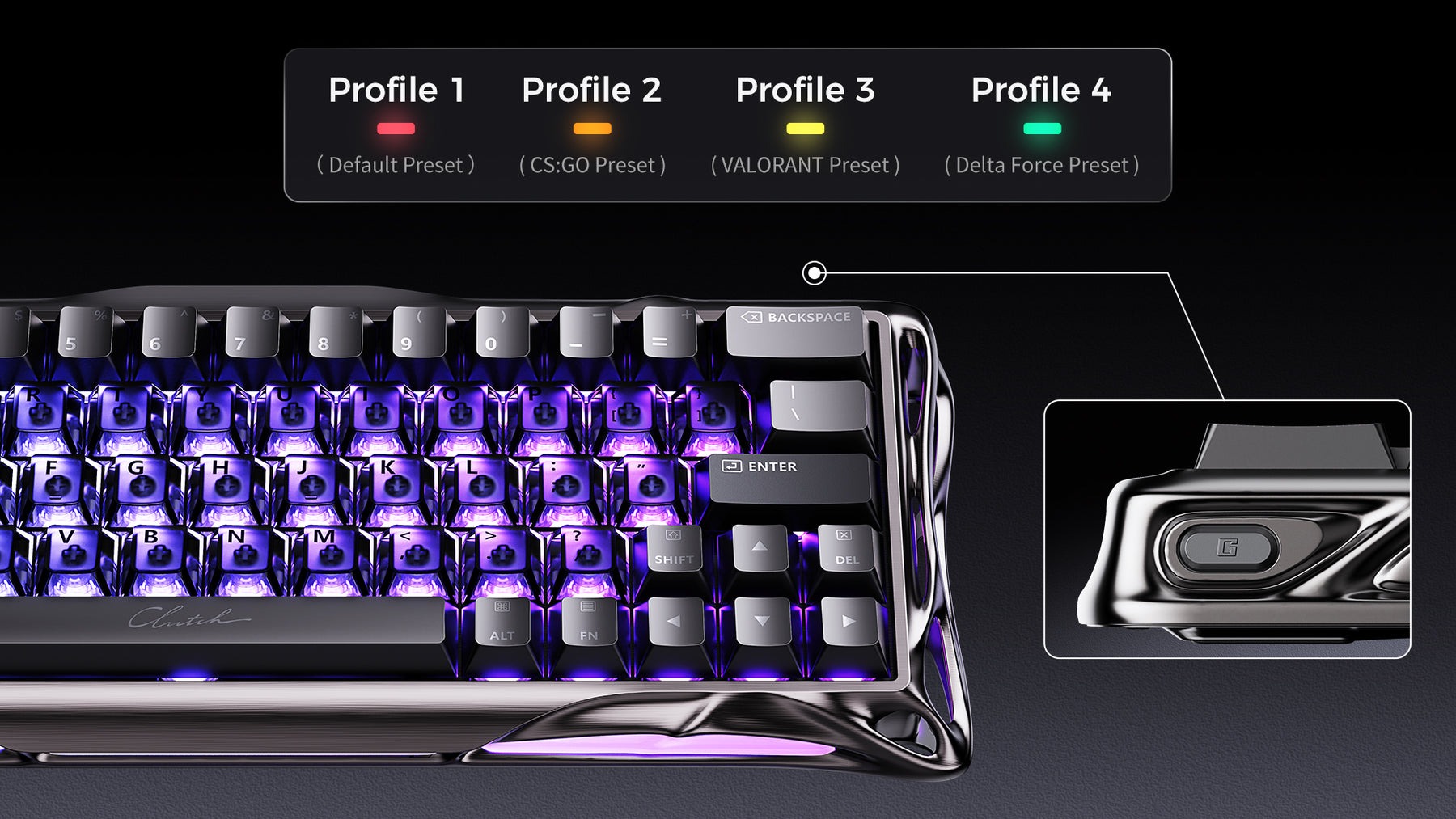 Bàn phím GravaStar Mercury V60 Pro