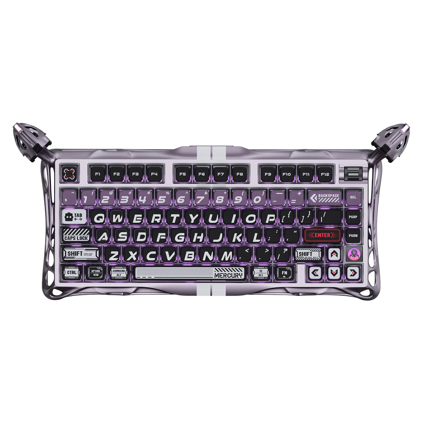 Bàn phím GravaStar Mercury V75 Pro Iron Purple