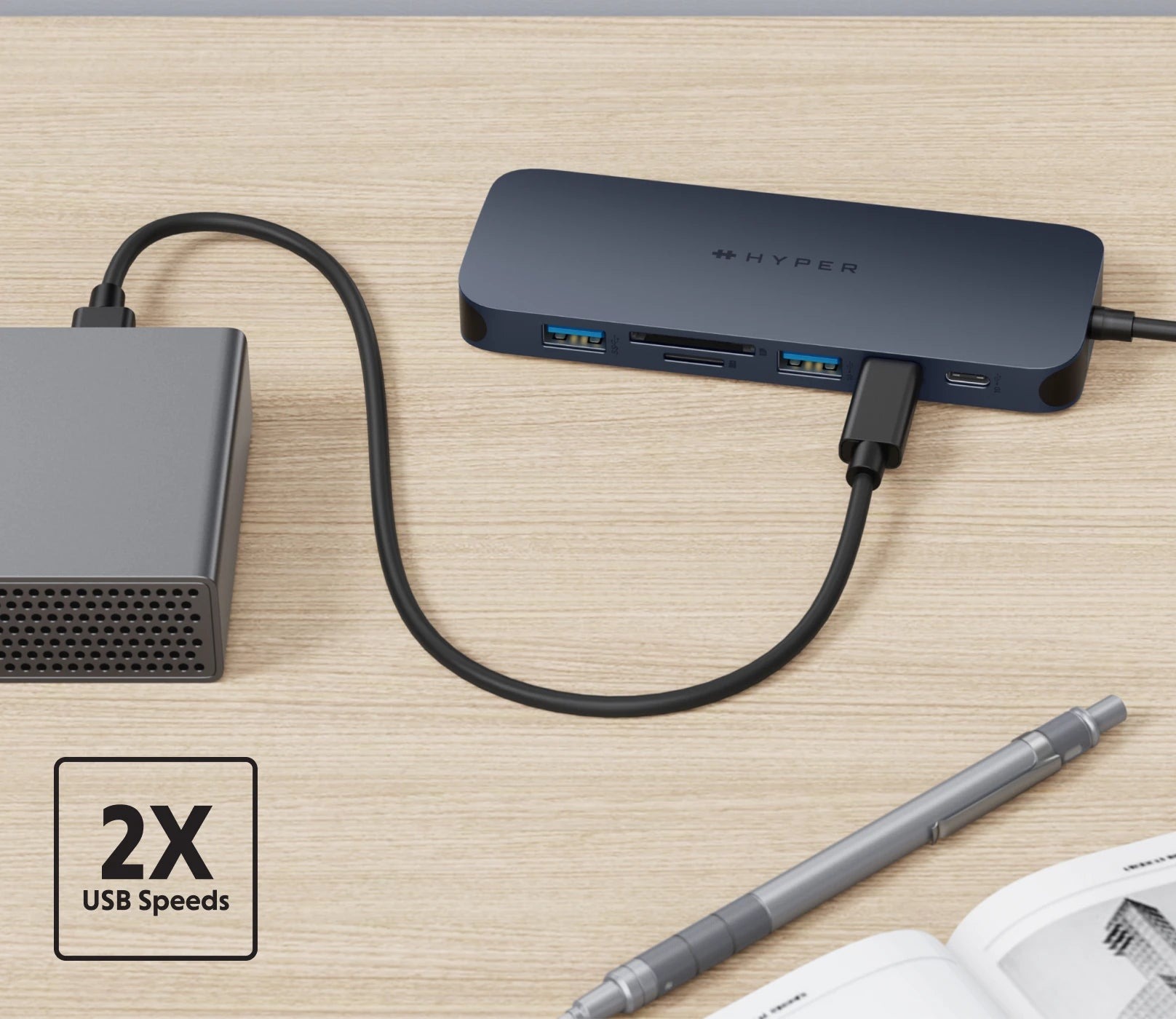 Hub USB-C HyperDrive Next 10 port