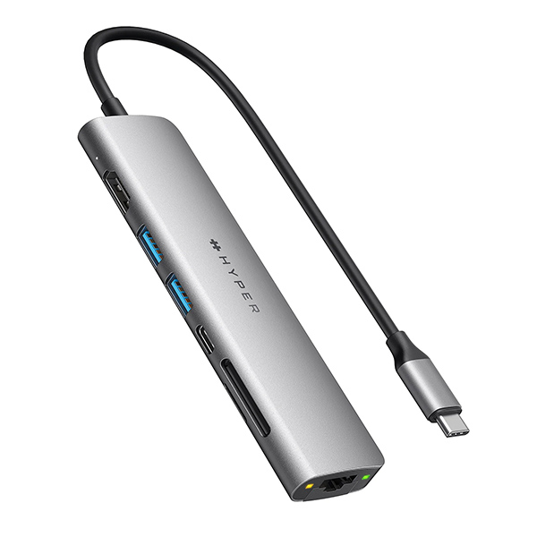 Hub USB-C HyperDrive SLAB 7-in-1