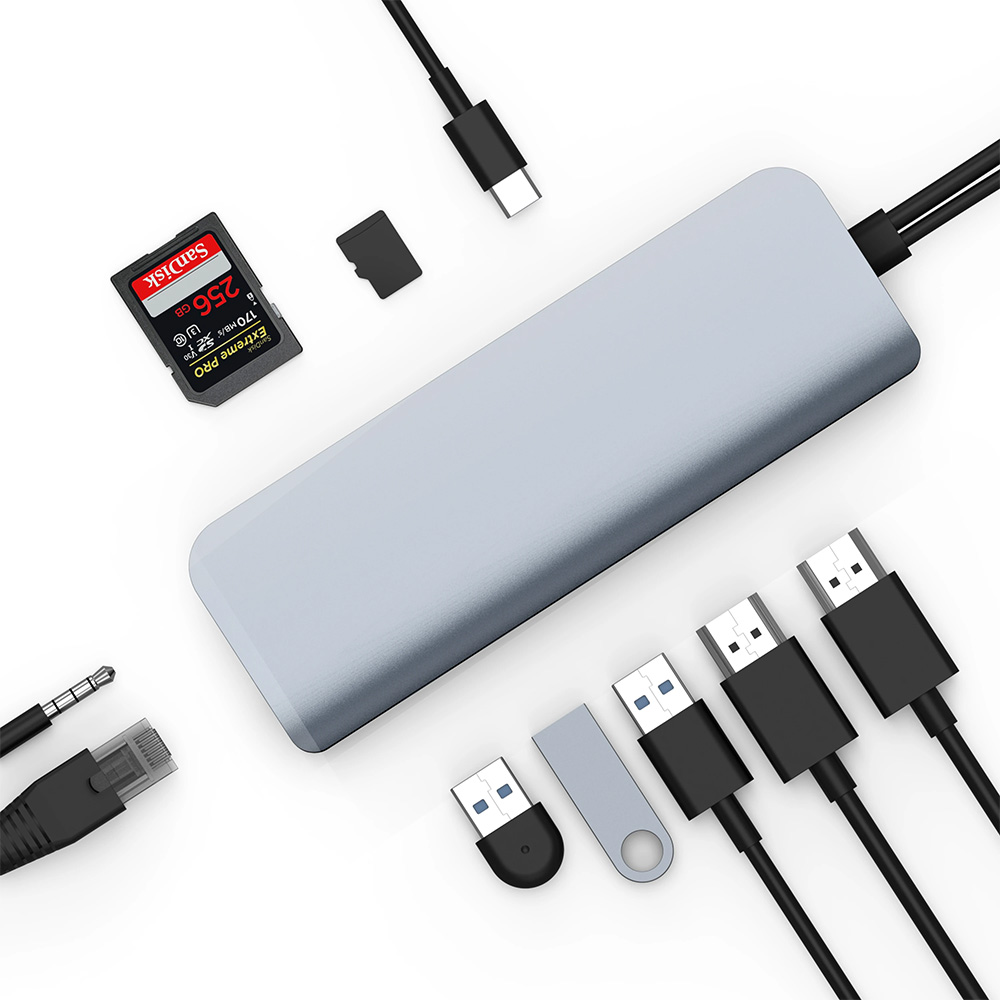 Hub USB-C HyperDrive Viper 8-in-2