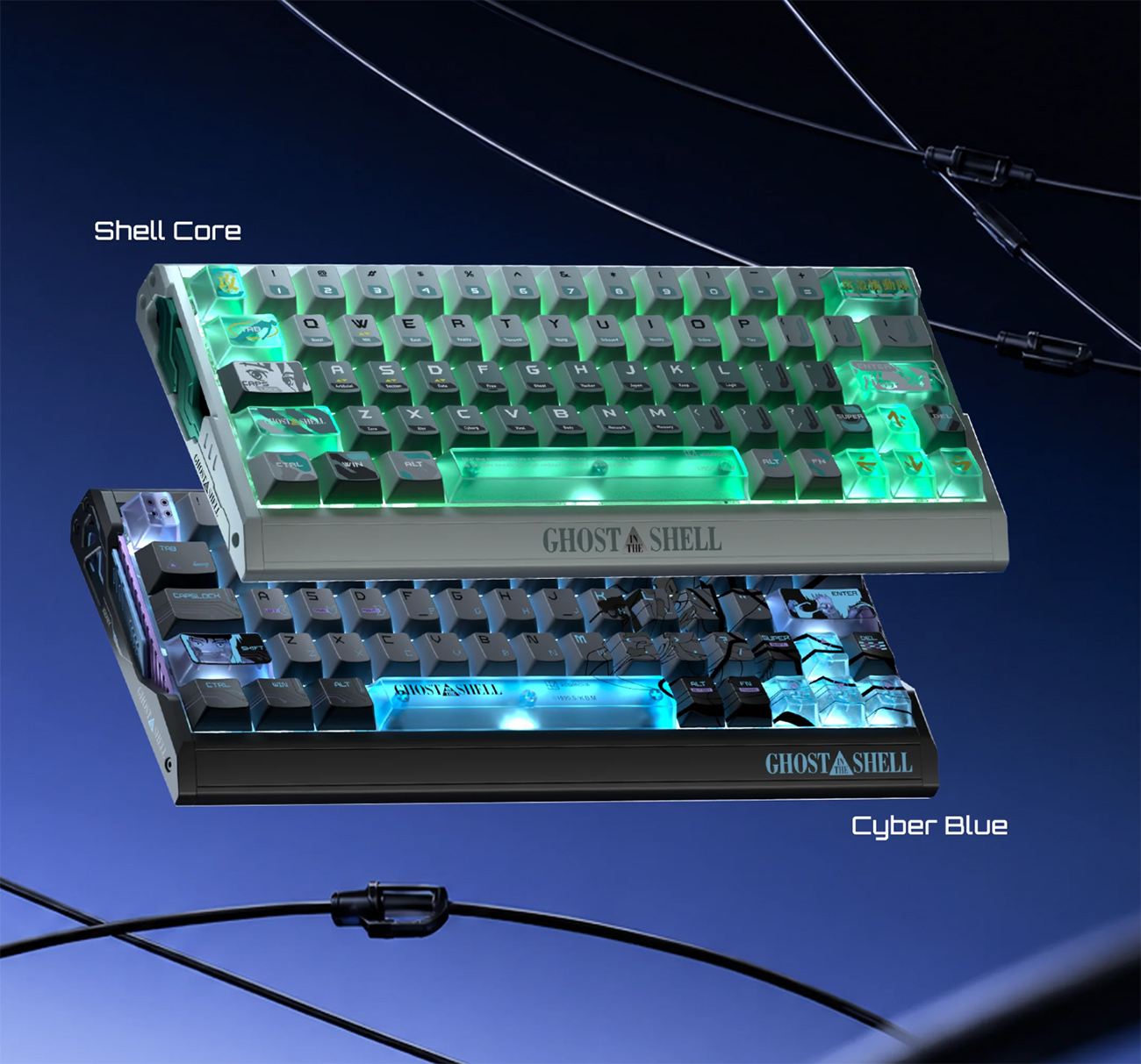 bàn phím IQUNIX EV63 Ghost in the Shell