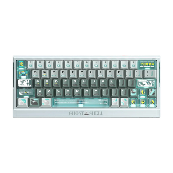Bàn phím IQUNIX EV63 Ghost in the Shell (Shell Core)