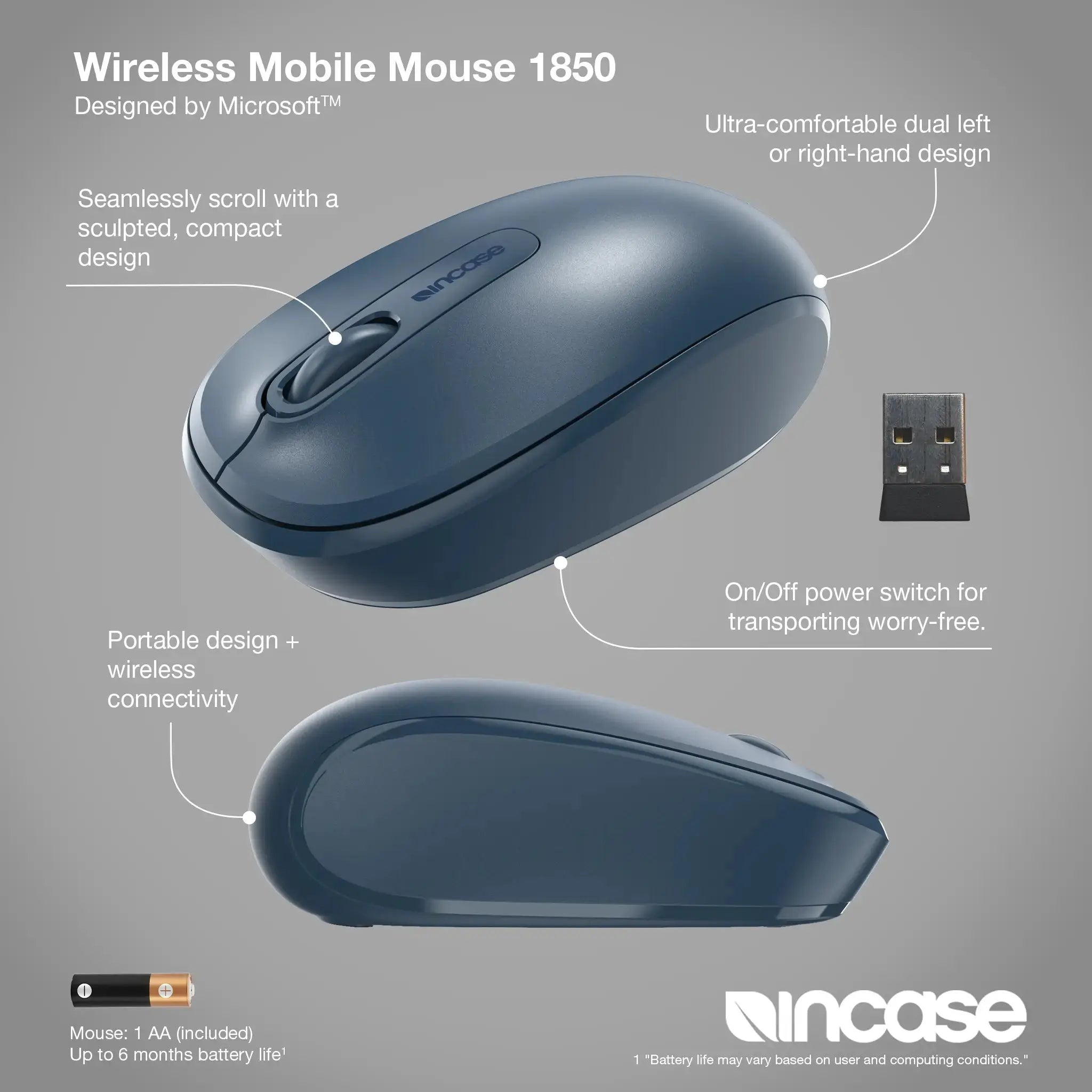 Chuột Incase Wireless Mouse 1850