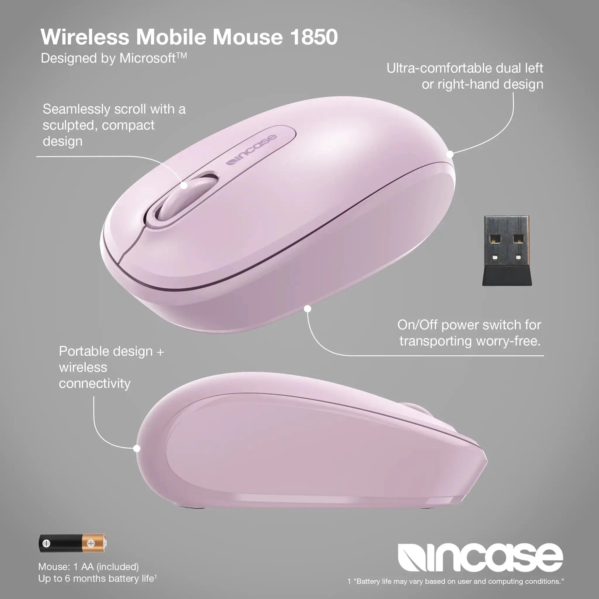 Chuột Incase Wireless Mouse 1850
