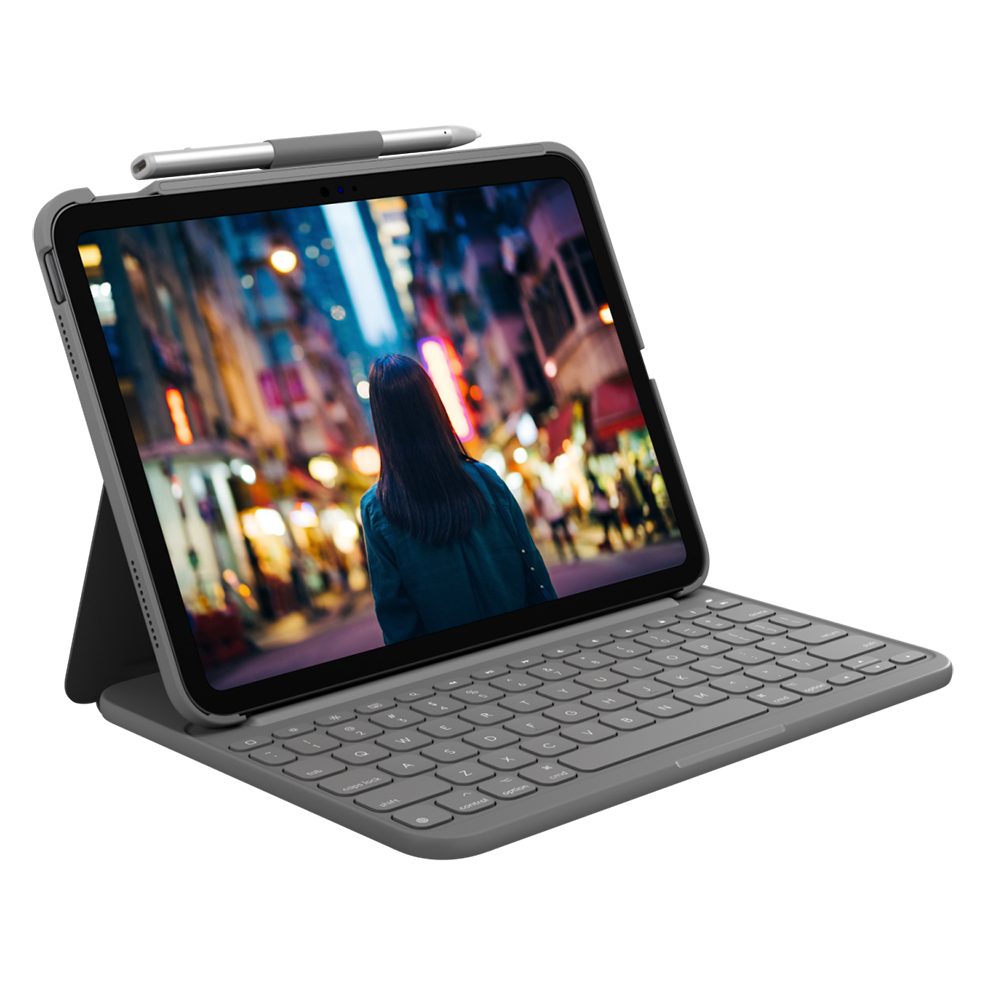 Bàn phím Logitech Slim Folio for iPad Gen 10/11