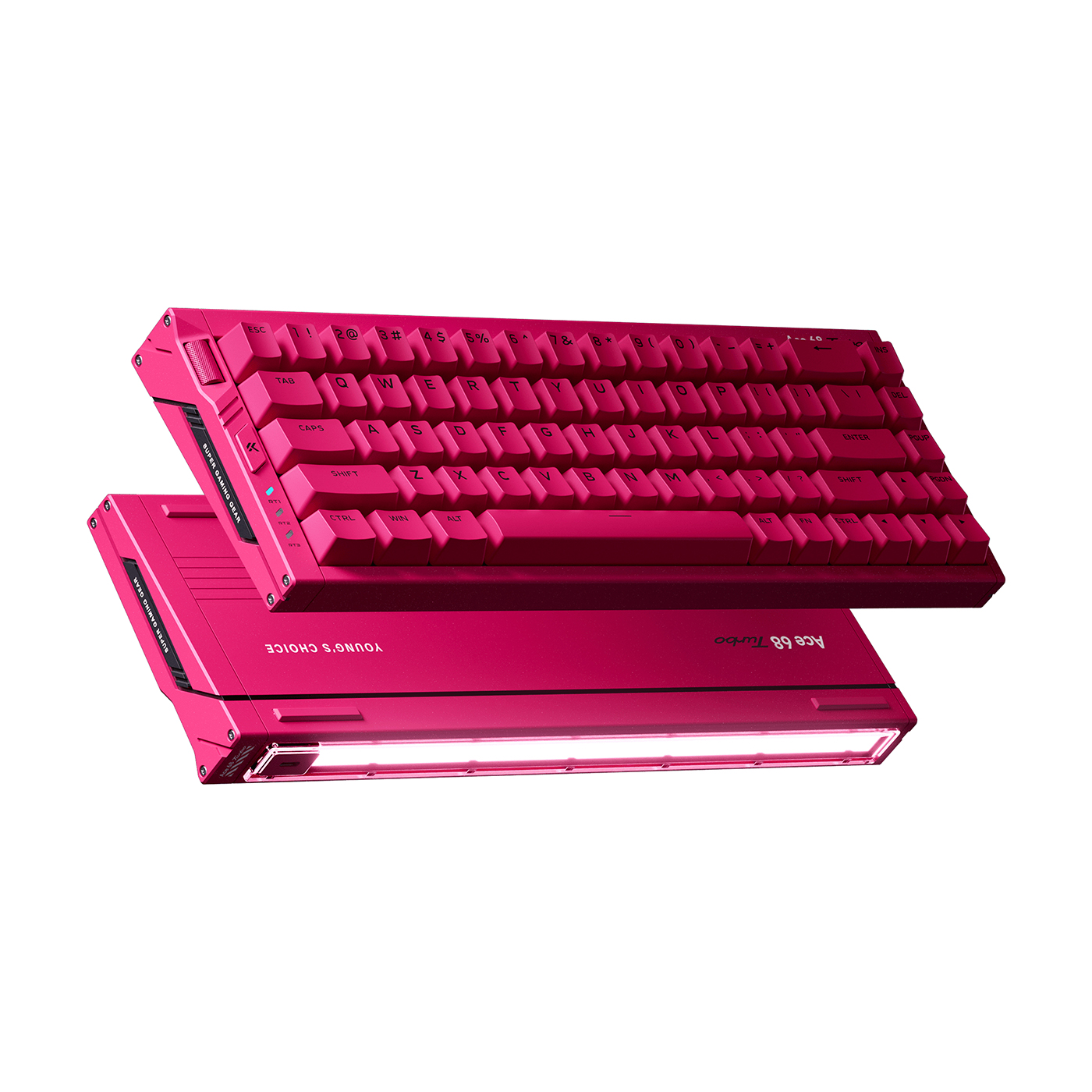Bàn phím Mchose Ace 68 Turbo Berry Red