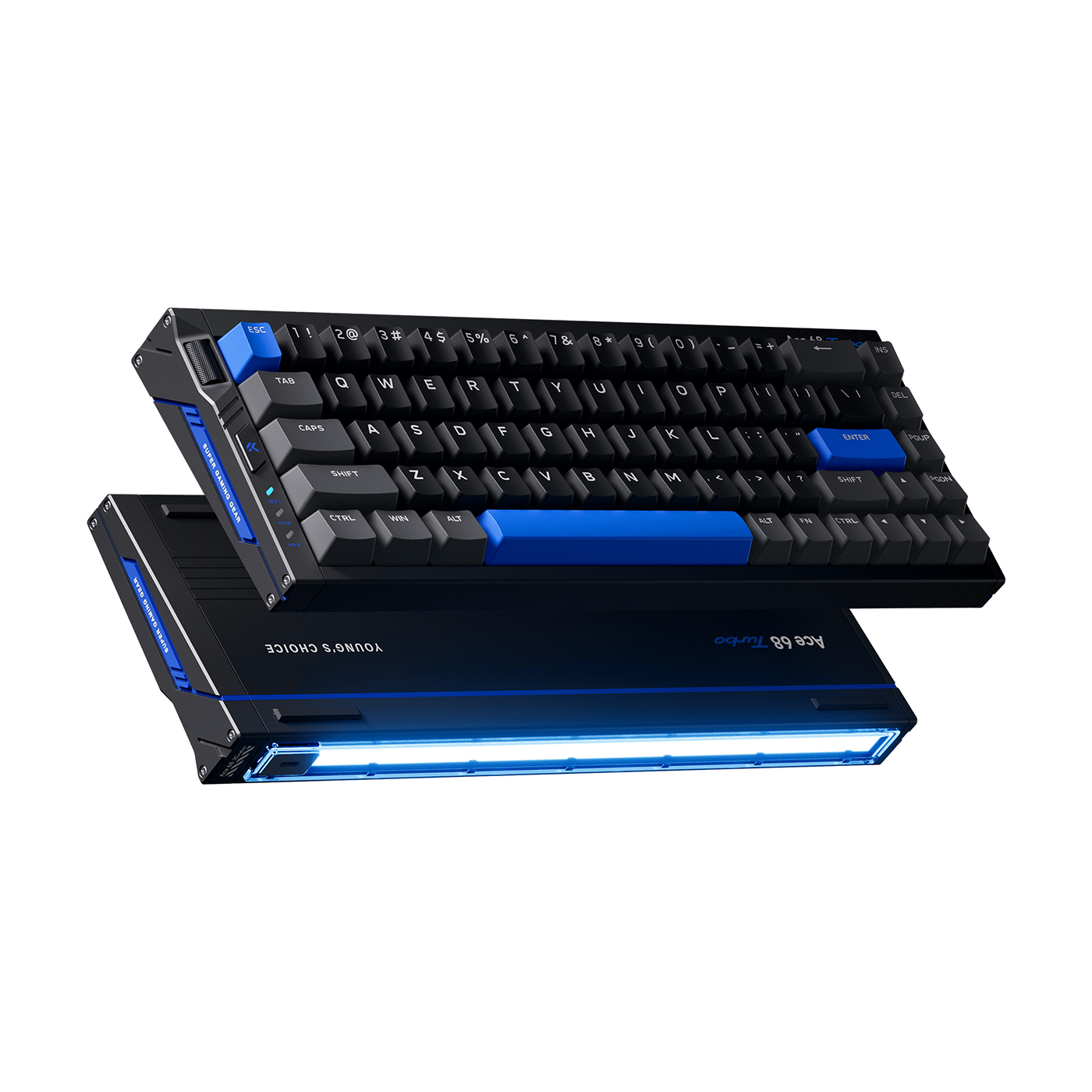 Bàn phím Mchose Ace 68 Turbo Cyber Black