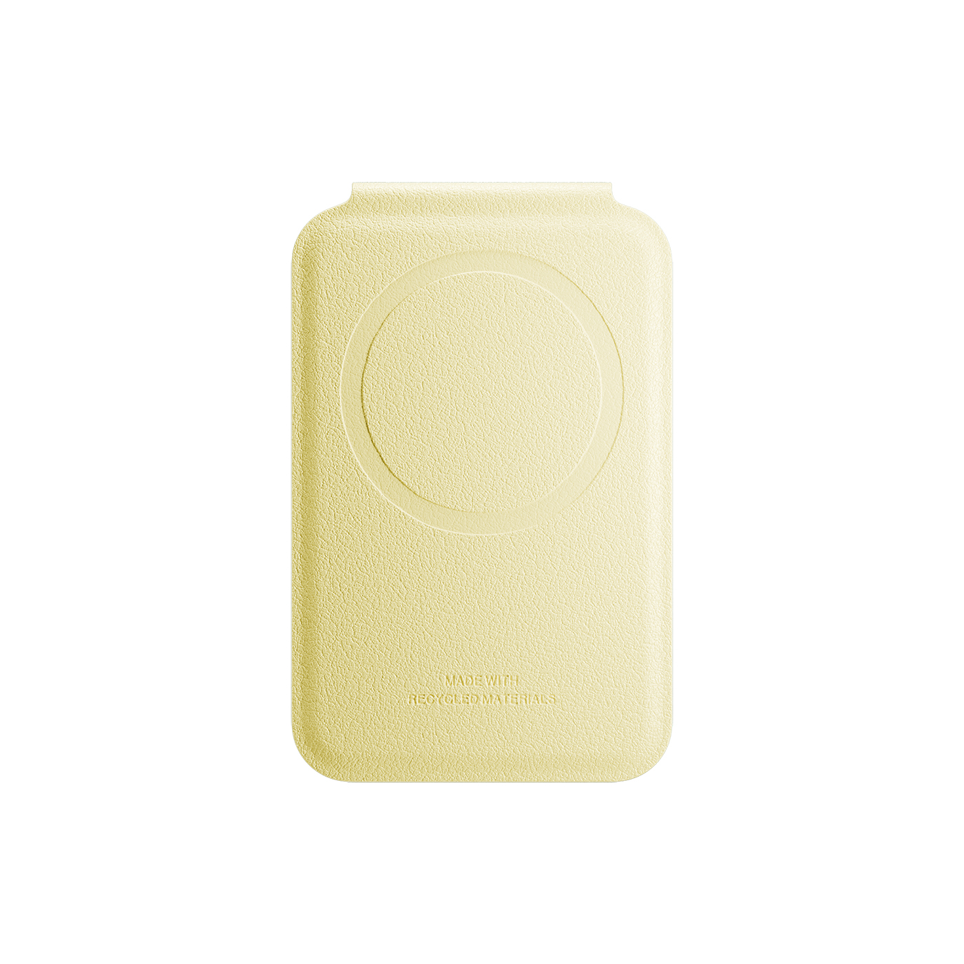 Ví da Native Union Active Wallet Stand Lemon