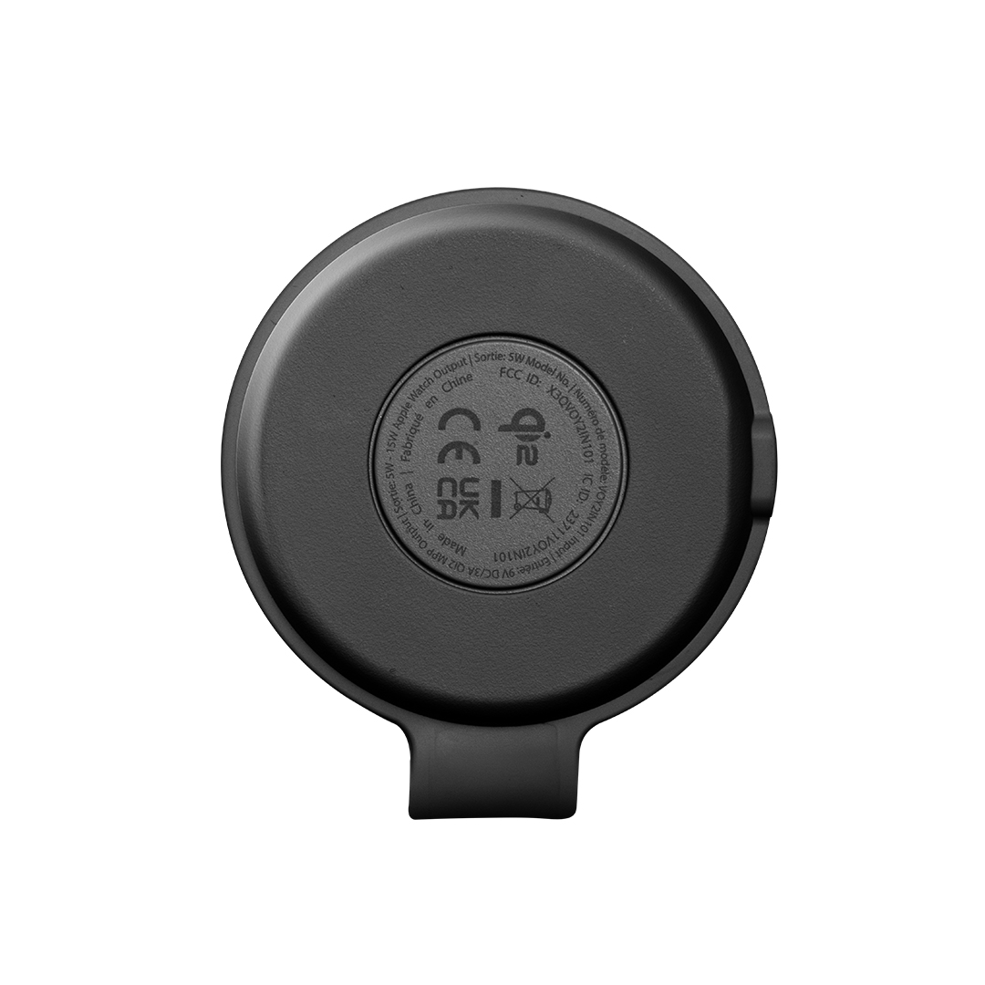 Native Union Voyage 2-in-1 Magnetic Wireless Charger Black