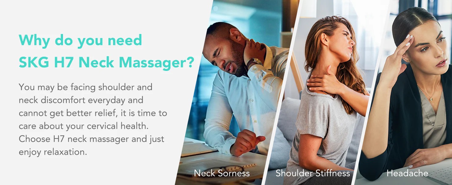 Máy massage cổ SKG H7 Máy massage cổ SKG H7