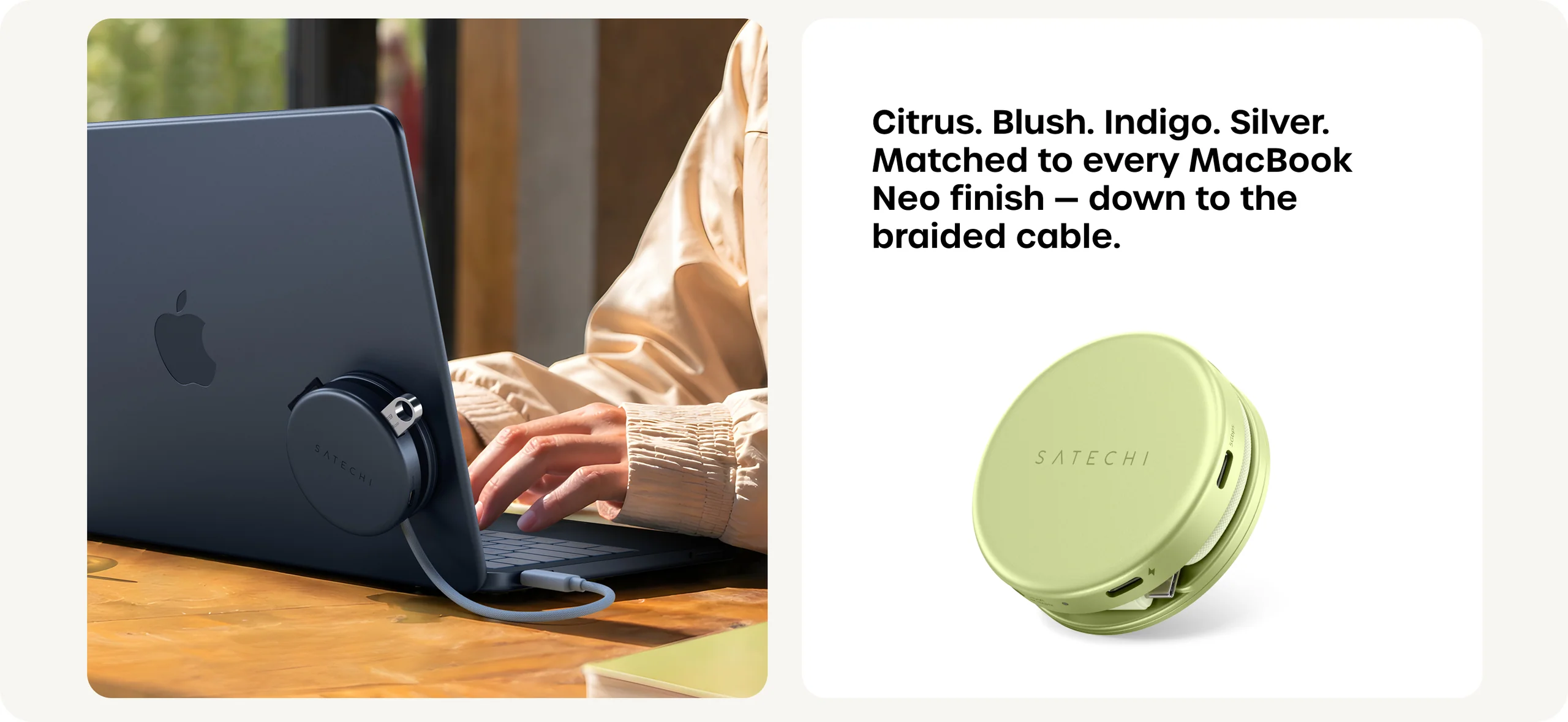 Hub Satechi OnTheGo 5-in-1 Multiport Adapter