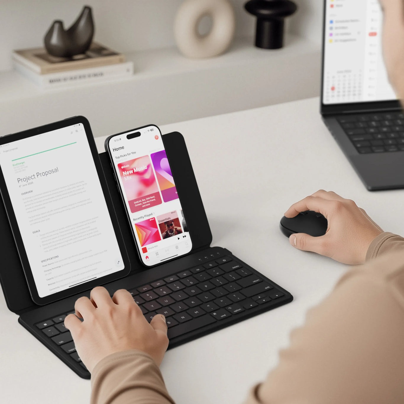 Chuột Satechi OnTheGo Bluetooth Mouse
