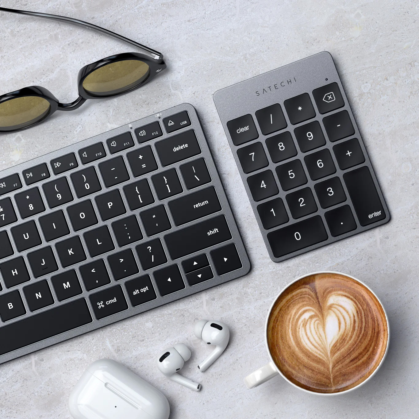 Bàn phím Satechi Slim Wireless Keypad