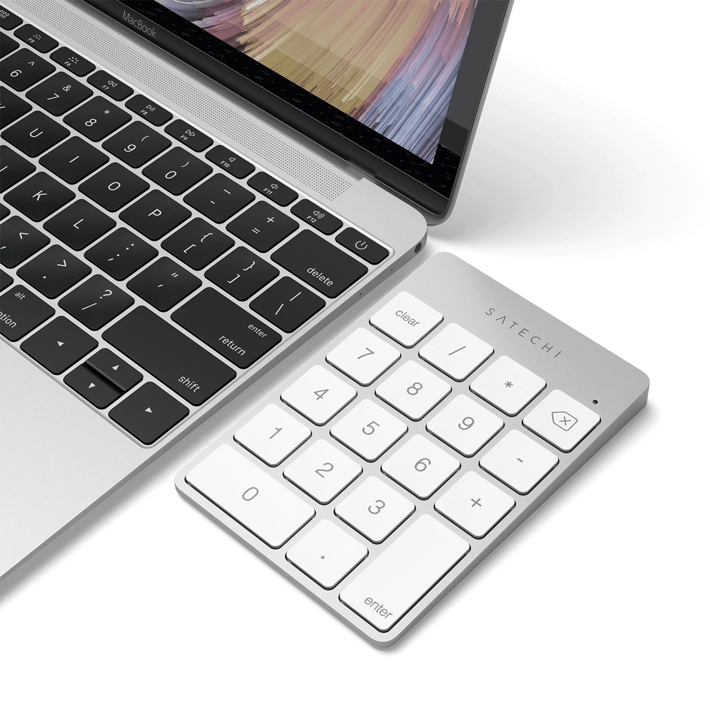 Bàn phím Satechi Slim Wireless Keypad Silver