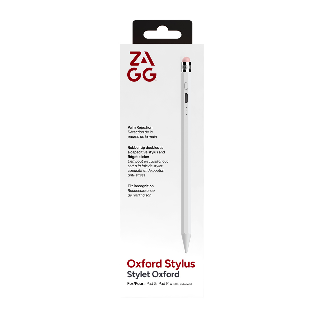Bút cảm ứng Zagg Oxford Stylus (White)