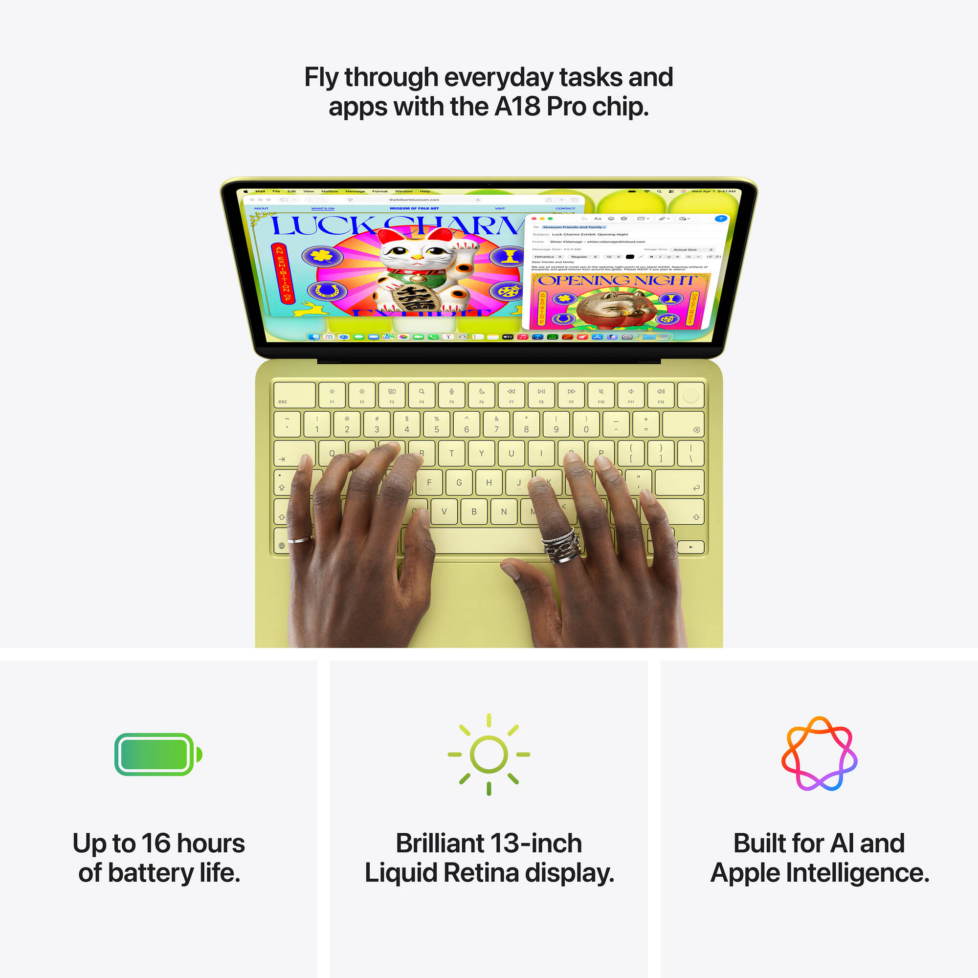 MacBook Neo Citrus