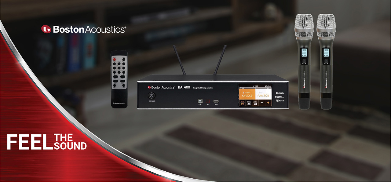 Ampli Karaoke Boston Acoustics BA400