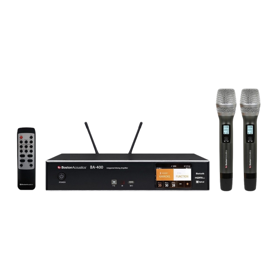 Ampli Karaoke Boston Acoustics BA400