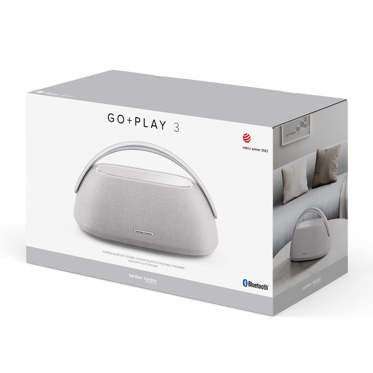 Loa Harman Kardon Go + Play 3 Gray