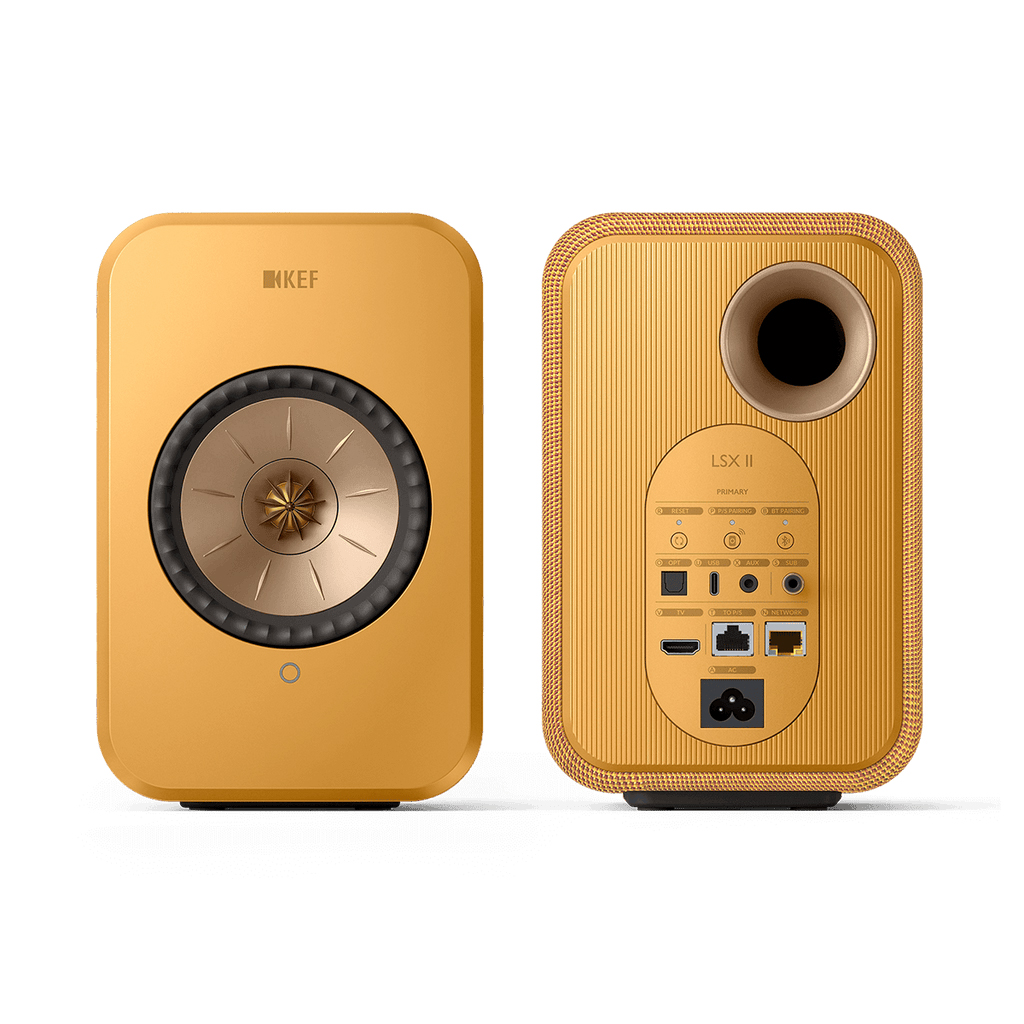 Loa KEF LSX II Amber Haze