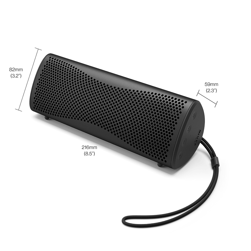 Loa KEF Muo Midnight Black