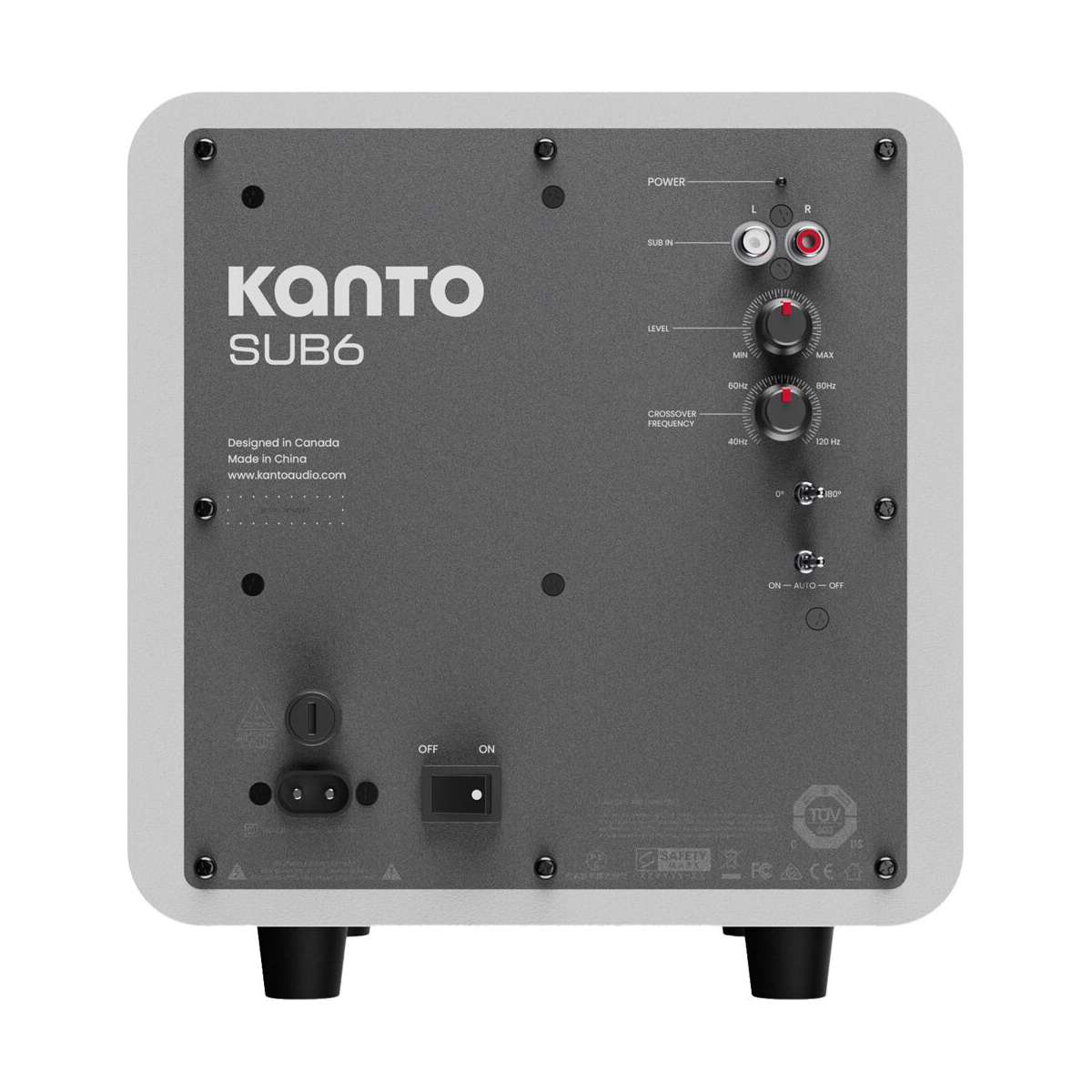 Loa Kanto Sub6 White