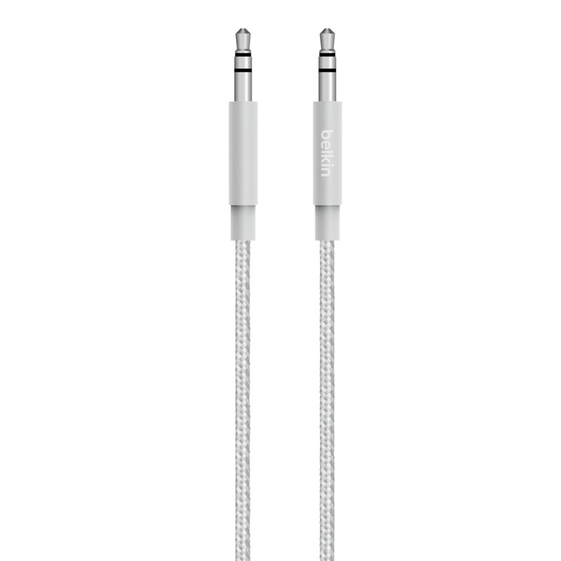 Cable 3.5mm Belkin AUX Metallic