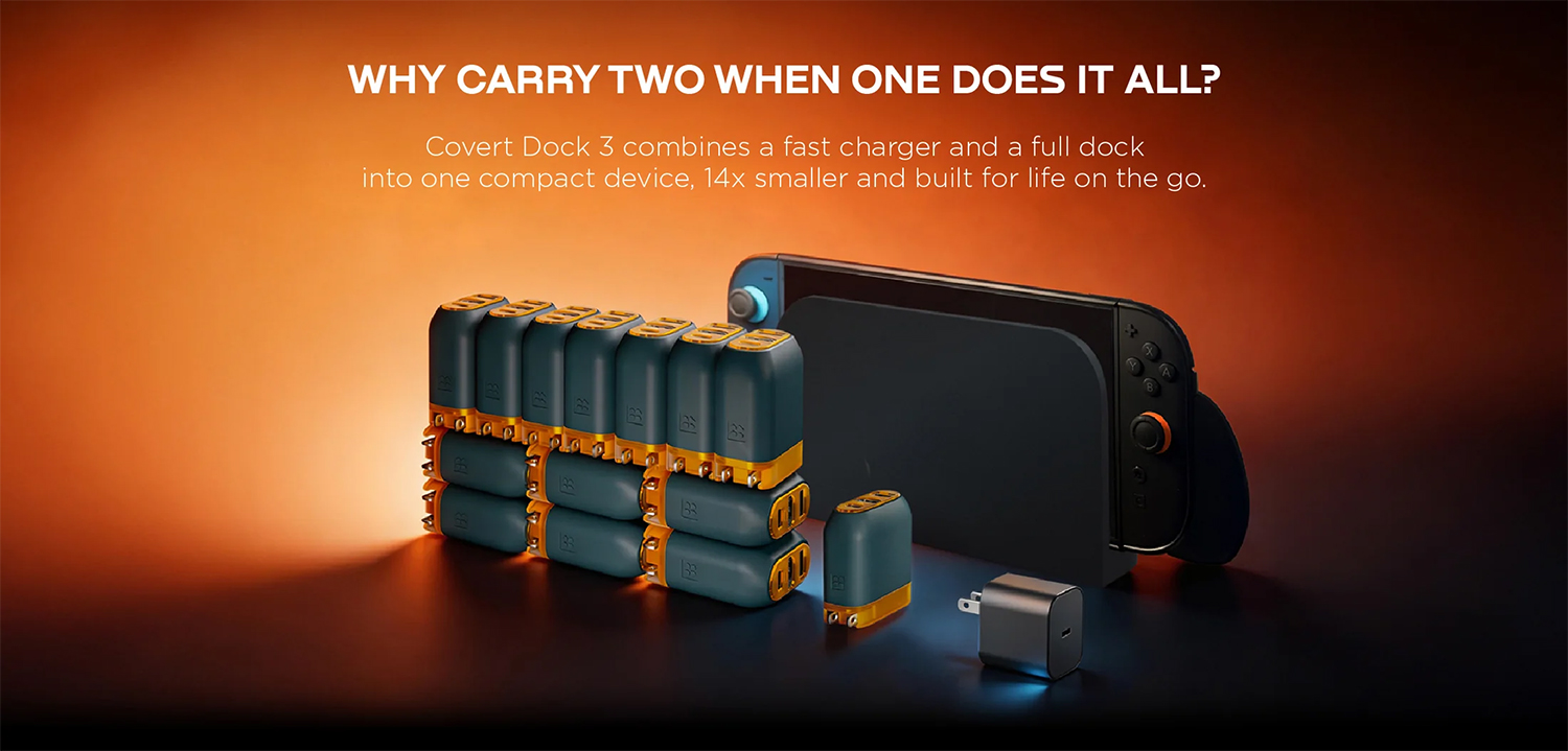 Sạc Genki Covert Dock 3 65W