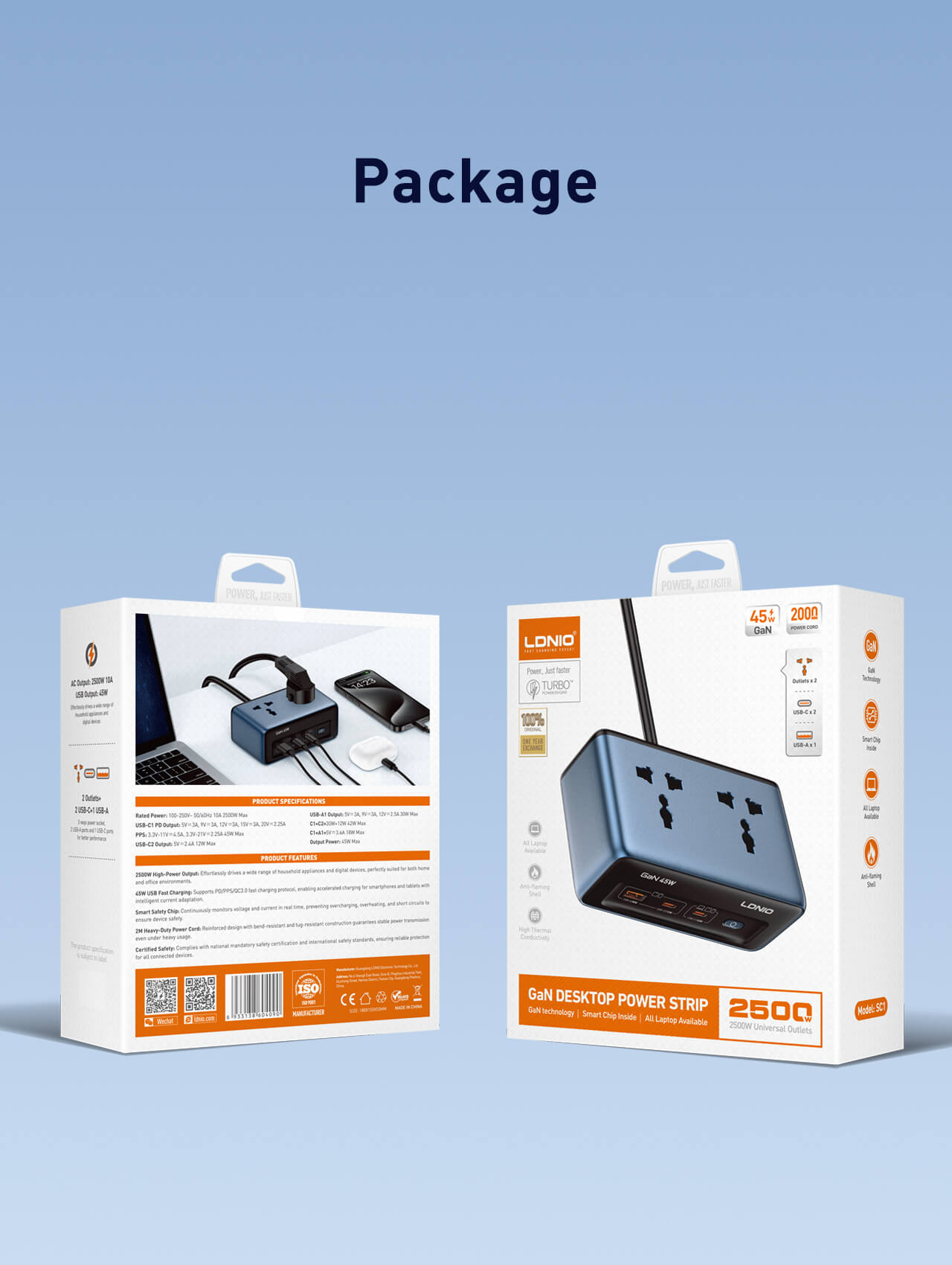 Ổ điện LDNIO SC1 45W