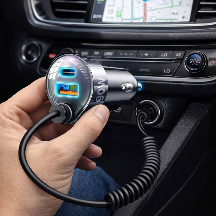 LISEN 90W Fast Car Charger