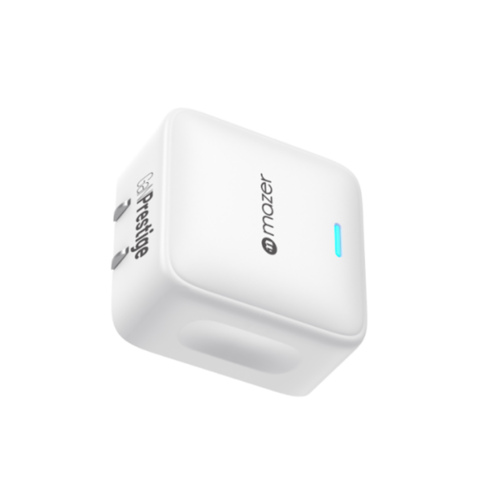 Sạc Mazer GaN Prestige 35w 2 ports White