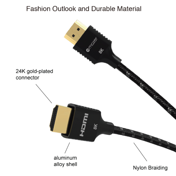 Cáp HDMI 8K Mazer