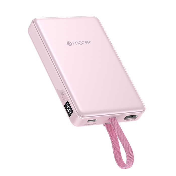 Pin sạc Mazer PowerCharge Link 10v3 PD35W Pink Pin sạc Mazer PowerCharge Link 10v3 PD35W Pink